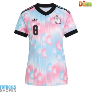Billiga Belgien Youri Tielemans #8 Bortatröja Dam VM 2026 Kortärmad